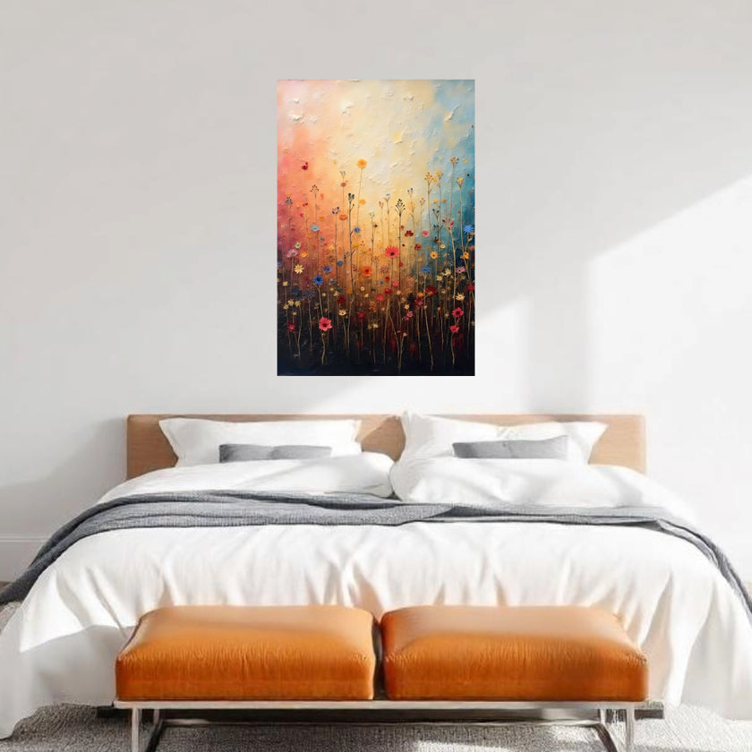 SERENITY No 2 Wall Art Decor Peel & Stick Removable Repositionable Frameable Home Decor Gift