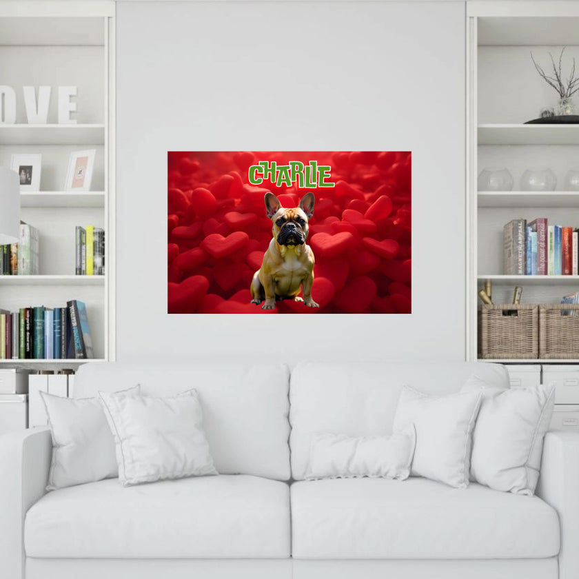 RED HEARTS Personalizable 36