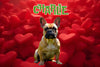 RED HEARTS Personalizable 36