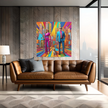 Wall Art REAL ESTATE AGENT Canvas Print Art Painting Original Giclee 32X32 + Frame Love Nice Beauty Fun Design Fit Hot House Home Office Gift Ready Hang