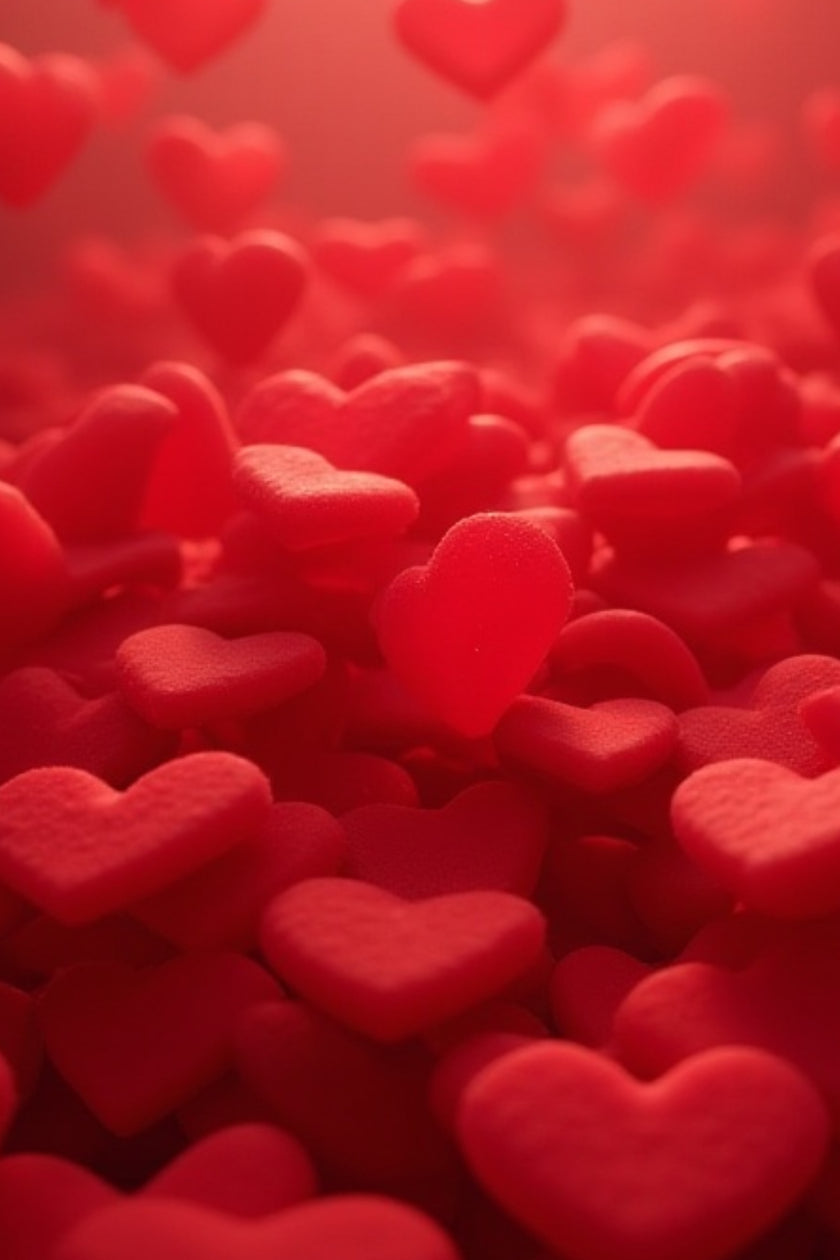RED HEARTS Personalizable 24