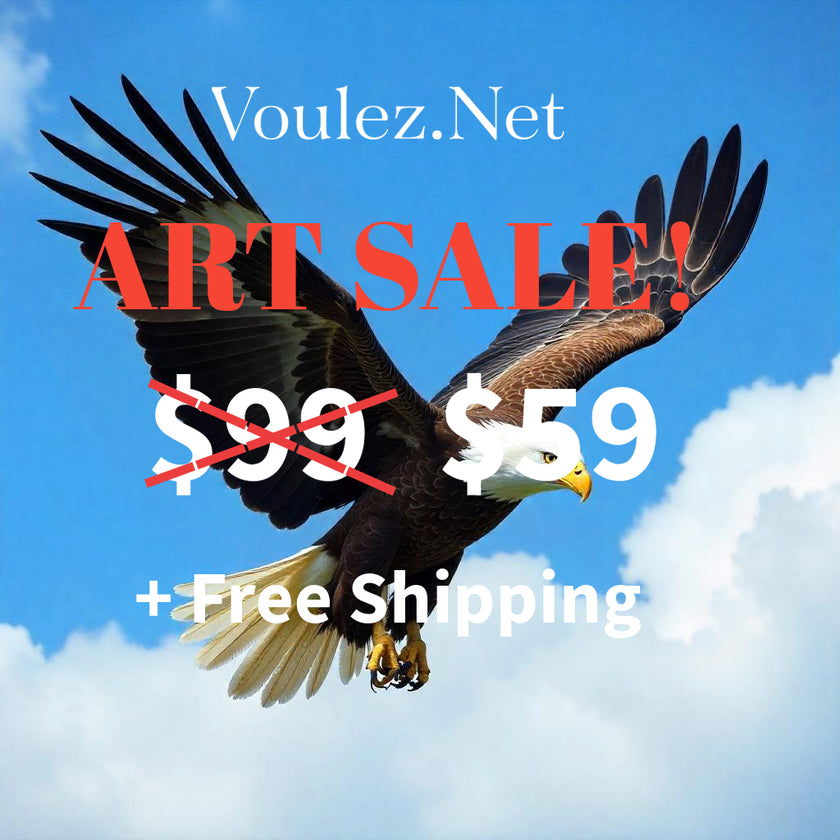 EAGLE Original Wall Art Decor Animal Collection Beauty Design Home Affordable Long-Lasting Gift