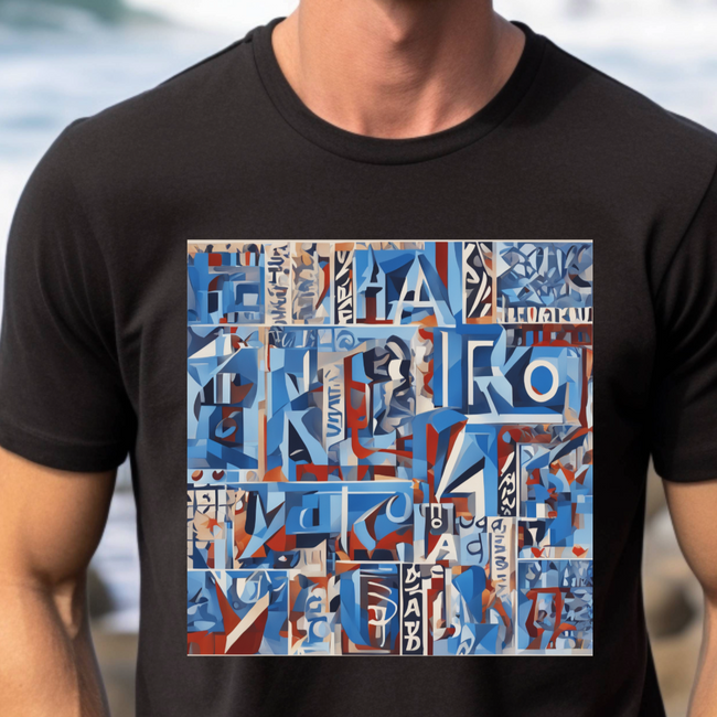 abstract t-shirt