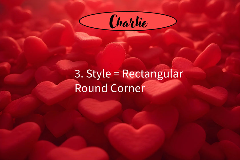 RED HEARTS Personalizable 36