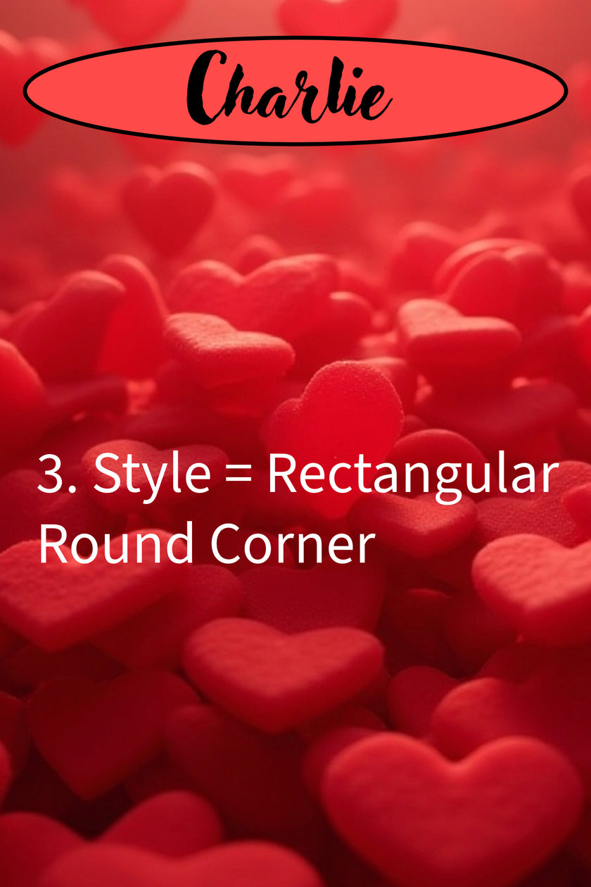 RED HEARTS Personalizable 24
