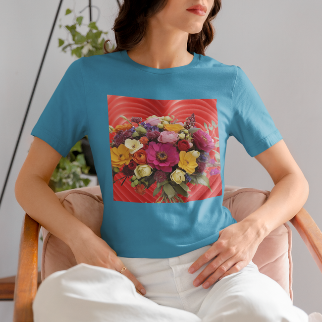 t-shirt flowers
