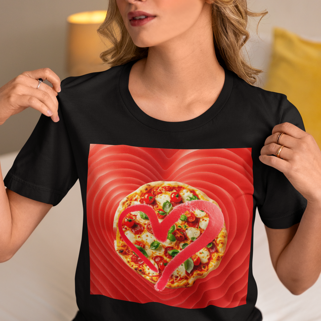 t-shirt love pizza