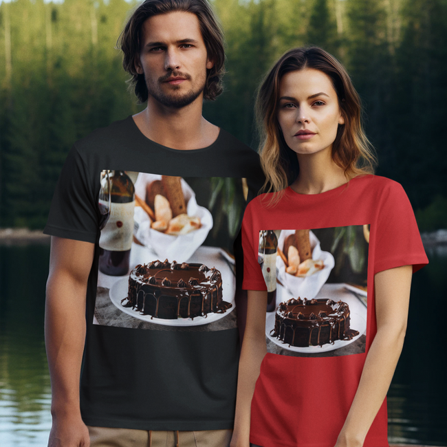 chocolate cake t-shirt