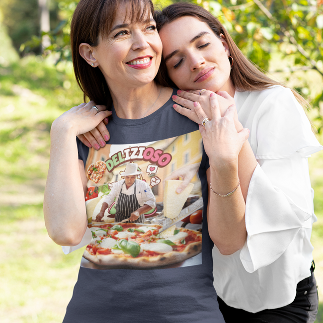 T-Shirt PIZZA Food Collection Love Unisex Beauty T-shirt Jersey Short Sleeve Tee Art Design Work Party Gift Mother Girlfriend Boyfriend Kid Fun Home