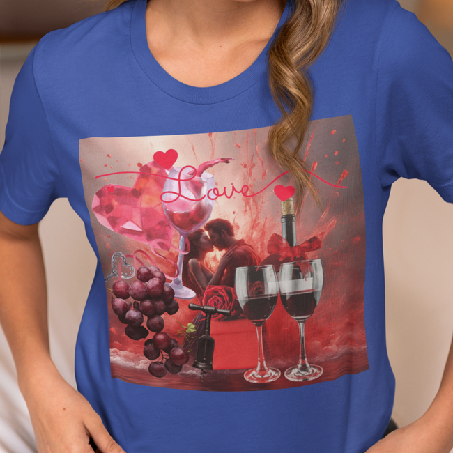 t-shirt wine