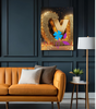 Wall Art VIP Canvas Print Art Deco Painting Giclee 32x32 GW Love Beauty Fun Design