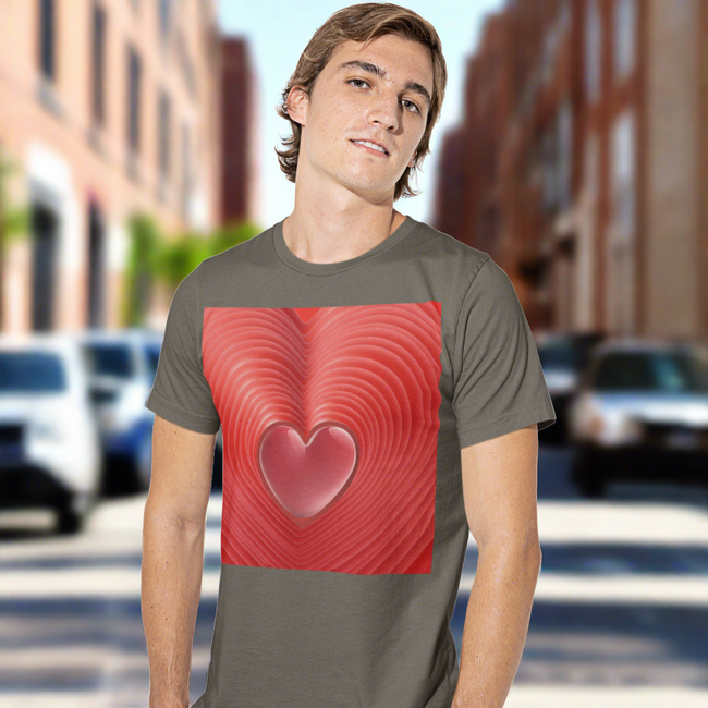 T-Shirt INFINITE LOVE Original Design Unisex Adult Sizes Show Friend Love Fun Gift Beauty Jersey Tee Art Fit People Style Work Home Party