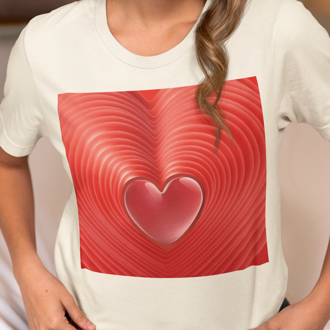 T-Shirt INFINITE LOVE Original Design Unisex Adult Sizes Show Friend Love Fun Gift Beauty Jersey Tee Art Fit People Style Work Home Party