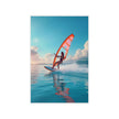 WINDSURFING Wall Art Sport Decor Peel & Stick Removable Repositionable Frameable Home Decor Gift