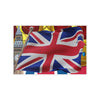 UK FLAG Original Wall Art Decor Flag Collection Peel & Stick Affordable Long Lasting Home Design Gift