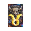 Zodiac Sign TAURUS (April May) Wall Art Astrology Decor Peel & Stick Removable Repositionable Frameable Home Decor Gift