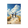 FEELS LIKE HEAVEN Wall Art Decor Peel & Stick Removable Repositionable Frameable Home Decor Gift