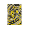 Abstract YELLOW Wall Art Decor Peel & Stick Removable Repositionable Frameable Home Decor Gift