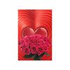 ROSES WITH LOVE Wall Art Decor Peel & Stick Removable Repositionable Frameable Home Decor Gift