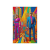 Pop Art POWER COUPLE Wall Art Decor Peel & Stick Removable Repositionable Frameable Home Decor Gift