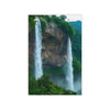 Landscape TWINS WATERFALLS Original Wall Art Decor Beauty Design Home Affordable Long Lasting Gift