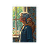 CAT WOMAN Portrait  Original Wall Art Decor Beauty Design Home Affordable Long Lasting Gift