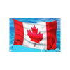 CANADIAN FLAG Original Wall Art Decor Flag Collection Peel & Stick Affordable Long Lasting Home Design Gift