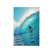 SURFING Wall Art Sport Decor Peel & Stick Removable Repositionable Frameable Home Decor Gift