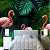 Flamingo Rainforest Mural Wallcovering #39 | 7 Formats | 9+ Sizes