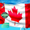 CANADIAN FLAG Original Wall Art Decor Flag Collection Peel & Stick Affordable Long Lasting Home Design Gift