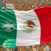 MEXICAN FLAG Original Wall Art Decor Flag Collection Peel & Stick Affordable Long Lasting Home Design Gift