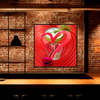 Wall Art LOVE MARGARITA Painting Original Giclee Print Canvas 40X30 + Frame Nice Food Wine & Drinks Beauty Fun Design Fit Hot House Home Living Gift Ready to Hang