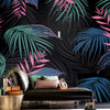 Large Tropical Leaves Mural Wallcovering #40 | Modern 3D | 9+ Sizes | 7 Materials