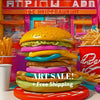 FAST FOOD Original Wall Art Decor Pop Art Collection Peel & Stick Affordable Long Lasting Home Design Gift