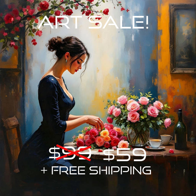 HER NAME IS ROSE Wall Art Decor Peel & Stick Removable Repositionable Frameable Home Decor Gift