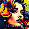 Pop Art PORTRAIT No 3  Original Wall Art Decor Beauty Design Home Affordable Long Lasting Gift
