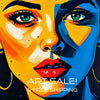 Pop Art PORTRAIT No 7  Original Wall Art Decor Beauty Design Home Affordable Long Lasting Gift