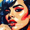 Pop Art PORTRAIT No 8  Original Wall Art Decor Beauty Design Home Affordable Long Lasting Gift