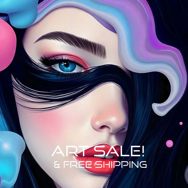PORTRAIT No 5 Original Wall Art Decor Beauty Design Home Affordable Long Lasting Gift