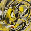 Abstract YELLOW Wall Art Decor Peel & Stick Removable Repositionable Frameable Home Decor Gift