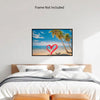 LOVE OCEAN BEACH Original Wall Art Decor Love Collection Peel & Stick Affordable Long Lasting Home Design Gift