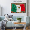 MEXICAN FLAG Original Wall Art Decor Flag Collection Peel & Stick Affordable Long Lasting Home Design Gift