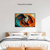 MYSTERIOUS Original Wall Art Decor Portrait Collection Peel & Stick Affordable Long Lasting Home Design Gift