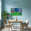 SOCCER Wall Art Decor Peel & Stick Removable Repositionable Frameable Affordable Home Decor Gift