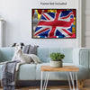 UK FLAG Original Wall Art Decor Flag Collection Peel & Stick Affordable Long Lasting Home Design Gift