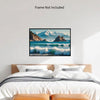 RISING OCEAN Original Wall Art Decor Peel & Stick Affordable Long Lasting Home Design Gift