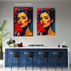 Pop Art PORTRAIT No 10  Original Wall Art Decor Beauty Design Home Affordable Long Lasting Gift