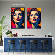 Pop Art PORTRAIT No 1  Original Wall Art Decor Beauty Design Home Affordable Long Lasting Gift