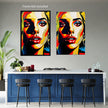 Pop Art PORTRAIT No 6  Original Wall Art Decor Beauty Design Home Affordable Long Lasting Gift