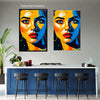 Pop Art PORTRAIT No 7  Original Wall Art Decor Beauty Design Home Affordable Long Lasting Gift